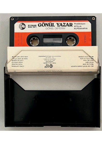 Gönül Yazar Gönül Defterim Kaset (Orjinal Dönem Kağıt Baskı)