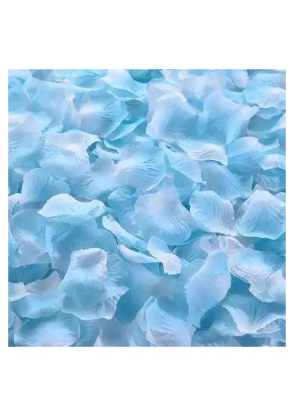 Açık Mavi 100 Adet 100/500/1000 Adet Renkli Romantik Ipek Gül Yaprakları Yapay Düğün Çiçek Petal Düğün Parti Çiçek Dekorasyon Şekeri 50% (Yurt Dışından)