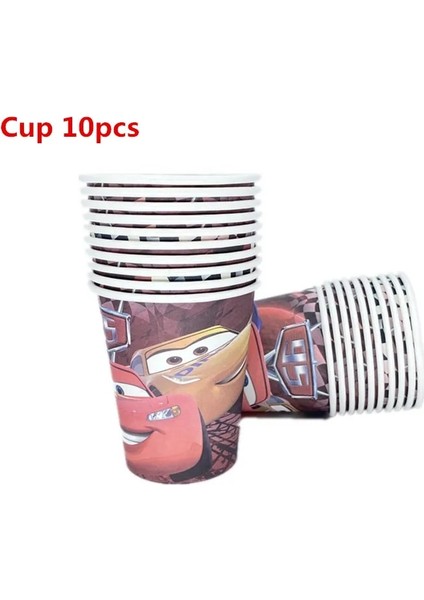 Cap-6pcs Yeni Arabalar Doğum Günü Partisi Süslemeleri Çocuk Favori Yarış Arabası Yıldırım Mcqueen Kağıt Bardak Tabak Peçete Oğlan Kız Dıy Parti Malzemeleri (Yurt Dışından) fırsatları