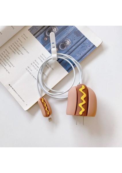 Iphone 18W/20W Uyumlu Şarj Aleti Kılıfı, Şarj Kablo Koruyucu, Şarj Koruyucu Kılıfı,sosi