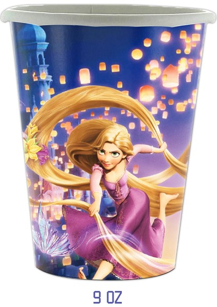 Kağıt Torba-1 Adet Animasyon Filmi Karışık Rapunzel Tema Parti Malzemeleri Sofra Fincan Tabağı Peçete Bayrağı Bebek Duş Balonları Doğum Günü Partisi Dekoru (Yurt Dışından)