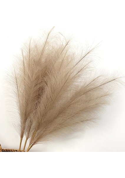 Kahverengi 120 cm 1 Adet 90/120 cm Yapay Pampas Çim Buket Tatil Evi Bahçe Düğün Dekorasyon Sahte Çiçekler Kamış Simülasyon Dıy Vazo Dekor (Yurt Dışından)