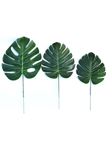 Karpuz Yaprağı Yapay Monstera Bitkiler Plastik Tropikal Palmiye Ağacı Yaprakları Ev Bahçe Dekorasyon Aksesuarları Fotoğrafçılık Dekoratif Yapraklar (Yurt Dışından) fırsatları