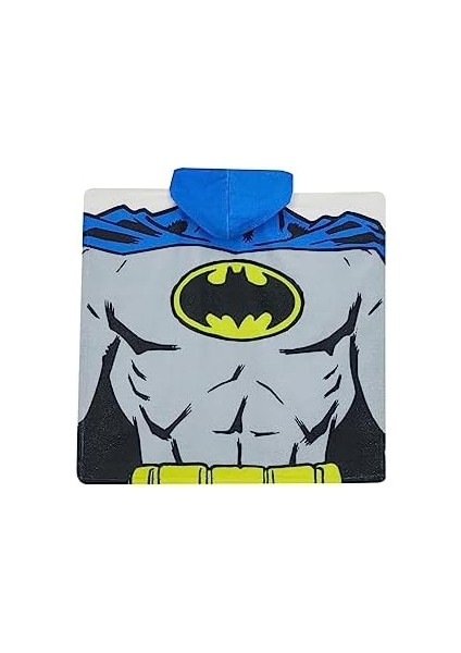 Erkek Çocuk Erkek Çocuk Batman Panço Havlu, Lacivert, Standard