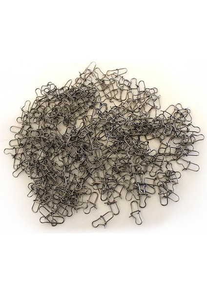 5014 Inox Yapay Yem Klipsi Nikel Snap 00 Numara 250'li Paket