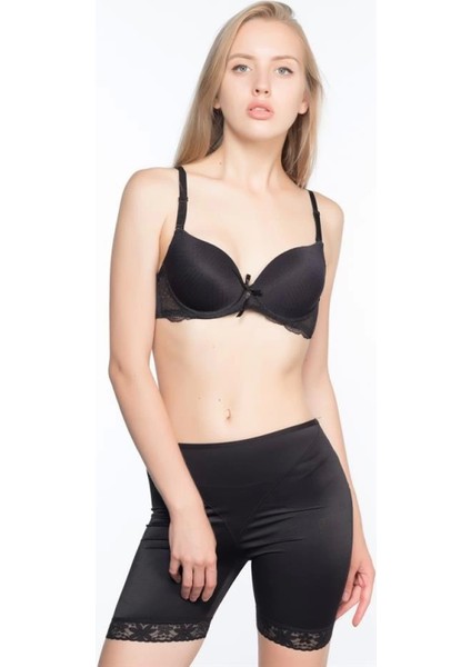 Miraxx Siyah Emay 2002 Paça Dantelli Pop Up modelleri