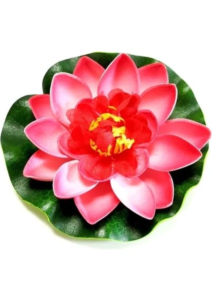 10 cm Kırmızı 10/17/28/40/60 cm Lotus Yapay Çiçek Yüzen Sahte Lotus Bitki Gölet Bahçe Dekor Için Gerçekçi Nilüfer Mikro Peyzaj (Yurt Dışından)