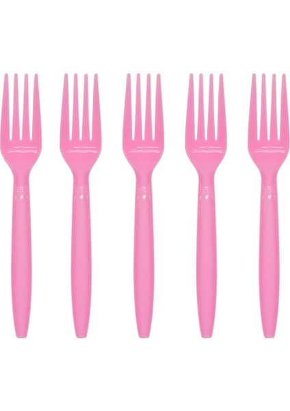 10 Adet Pembe Çatal Disney Prenses Kale Pembe Doğum Günü Parti Malzemeleri Plakalar Peçeteler Masa Örtüsü Kızlar Için Bebek Duş Düğün Parti Dekorasyon (Yurt Dışından)