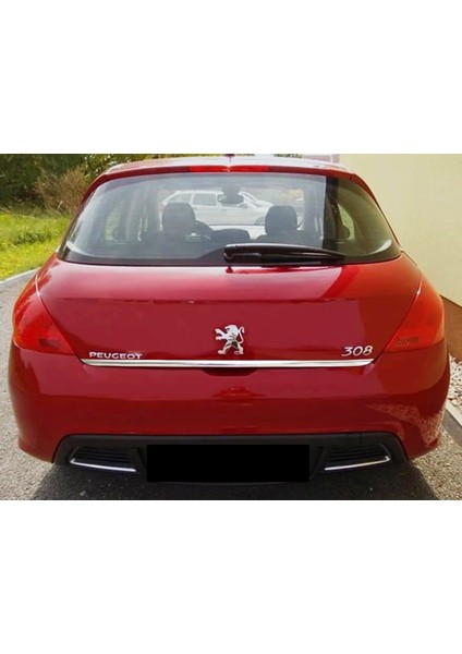 Peugeot 308 Hb Krom Bagaj Alt Çıtası P.çelik 2007-2013 Arası