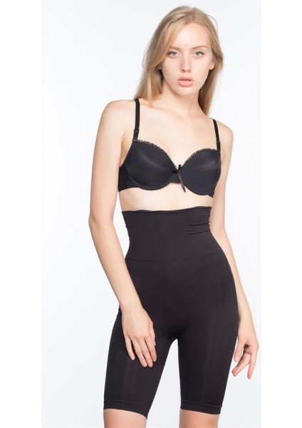 Miraxx Siyah Emay 3200 Pantolon Altı Soft Double Boxer Korse modelleri