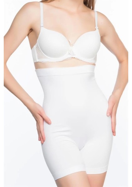 Miraxx Beyaz Emay 2063 Popo Açık Paçalı Korse modelleri