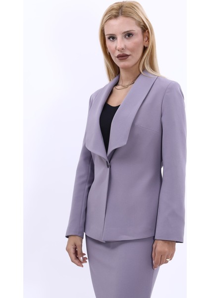 Amerikan Yaka Klasik Ceket-Antrasit fiyatları