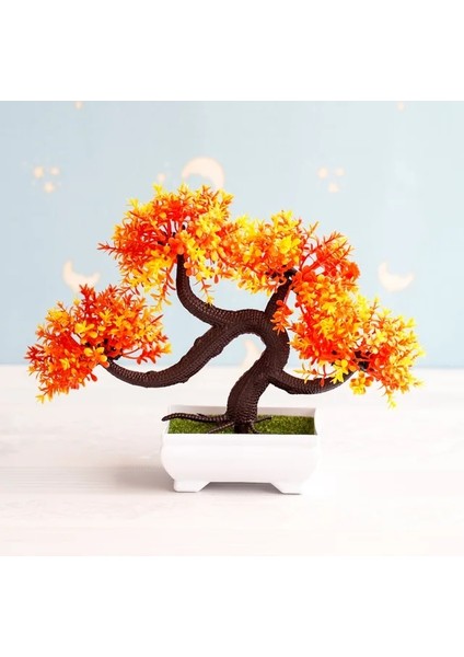 11 Yenı Yapay Bitkiler Bonsai Küçük Ağaç Saksı Bitkileri Ev Dekorasyon Otel Bahçe Dekor Için Sahte Çiçekler Saksı Süsler (Yurt Dışından)