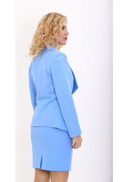 Amerikan Yaka Klasik Ceket-Gökyüzü modelleri