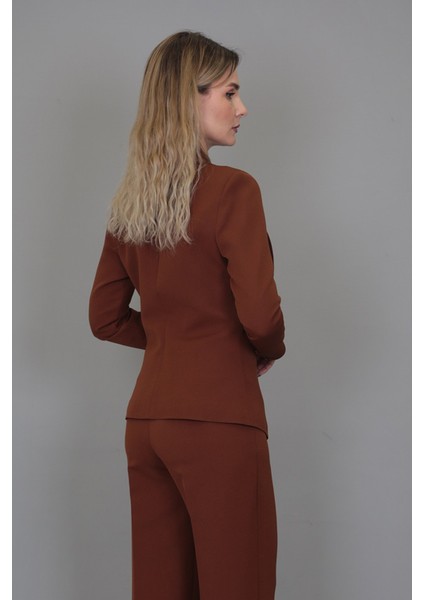 Amerikan Yaka Klasik Ceket-Kestane indirimleri