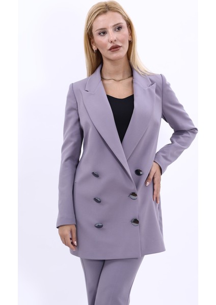 Erkek Yaka Kuruvaze Uzun Ceket-Antrasit fiyatları