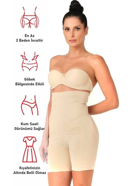 Miraxx Ten Emay 2007 Yüksek Bel Paçalı Korse fiyatları