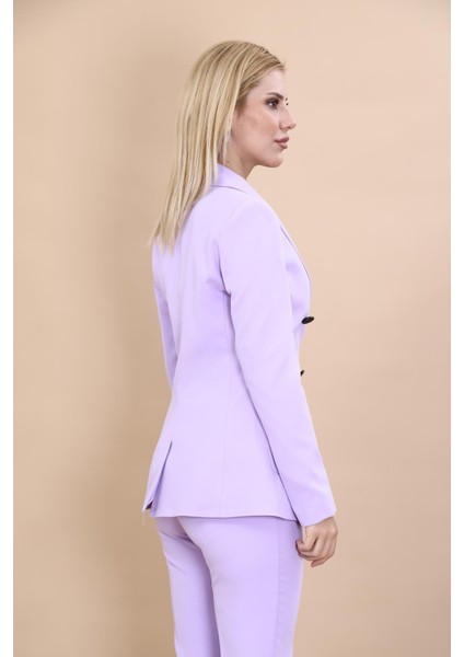 Erkek Yaka Torba Cepli Klasik Ceket-Menekşe modelleri