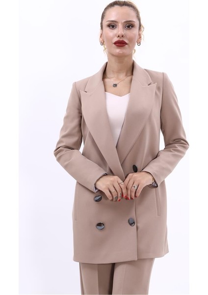 Erkek Yaka Kuruvaze Uzun Ceket-Taş fiyatları