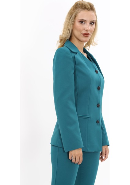 Erkek Yaka Yelek Ceket-Petrol indirimleri