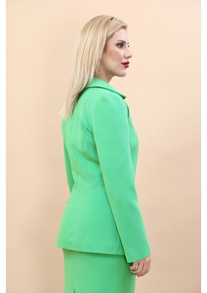 Erkek Yaka Yelek Ceket-Yeşil fiyatları