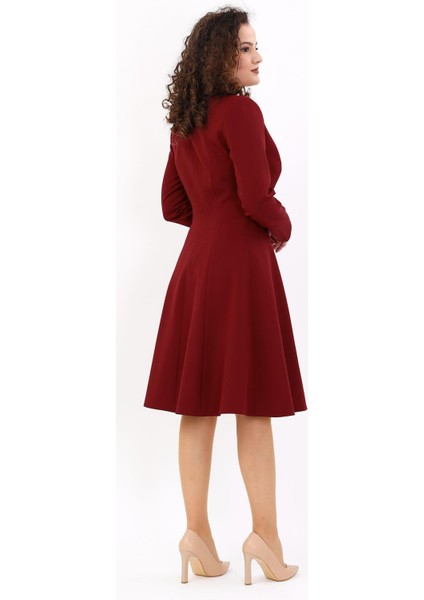 Prenses Elbise-Bordo indirimleri