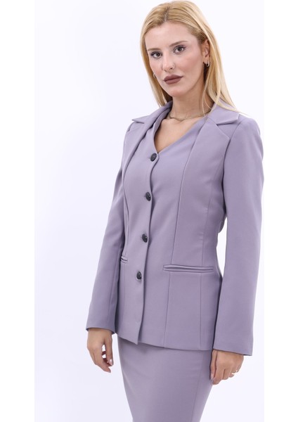 Erkek Yaka Yelek Ceket-Antrasit modelleri