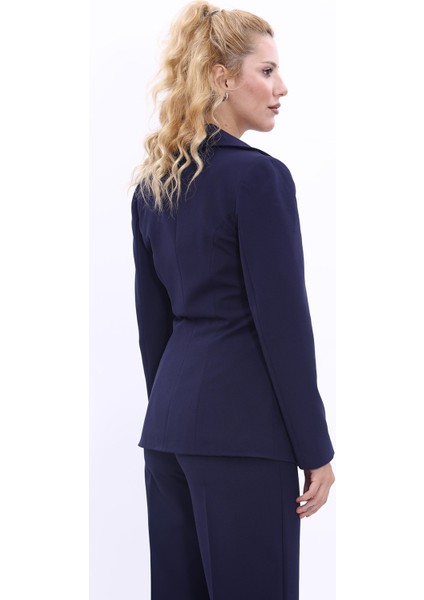 Erkek Yaka Yelek Ceket-Lacivert modelleri