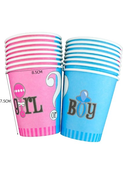 Kek Topper 1 Adet Cinsiyet Ortaya Parti Malzemeleri Tabaklar Bardak Masa Örtüsü Erkek Veya Kız Kağıt Çelenk Bıçak Çatal Kaşık Tek Kullanımlık Parti Sofra Seti (Yurt Dışından) modelleri