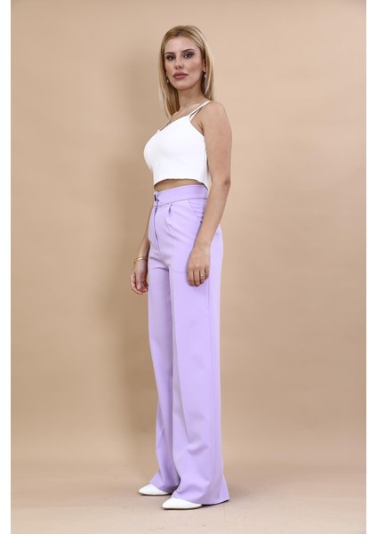 Korsaj Kemer Palazzo Pantolon-Menekşe fiyatları