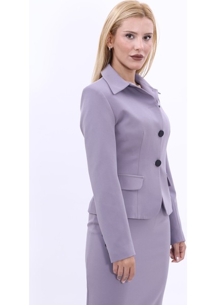 Gömlek Yaka Klasik Ceket-Antrasit fırsatları