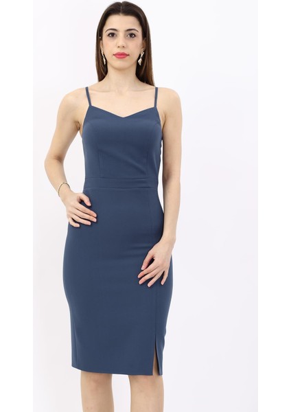 Askılı Elbise-Füme fiyatları