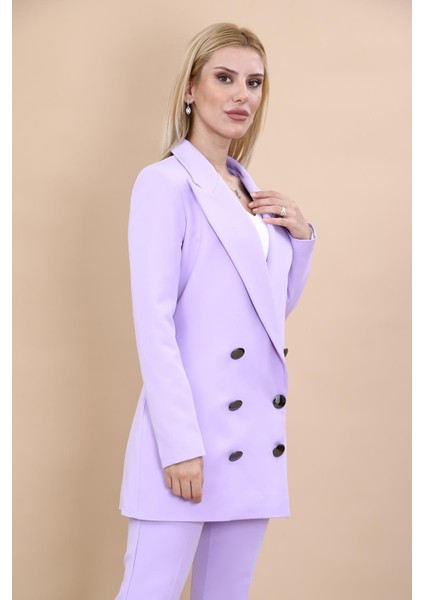 Erkek Yaka Kuruvaze Uzun Ceket-Menekşe fırsatları