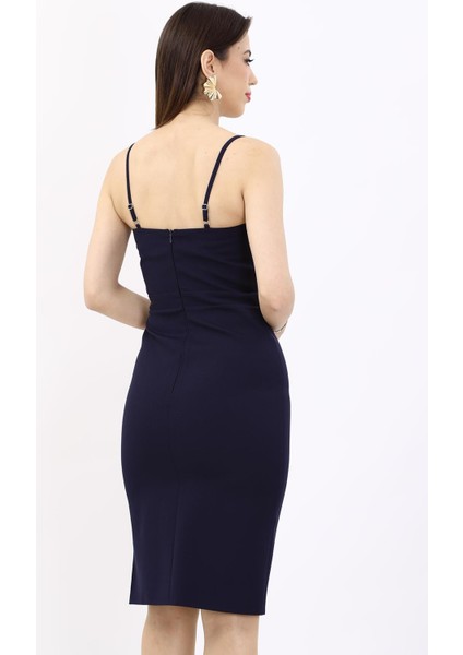 Askılı Elbise-Lacivert fiyatları