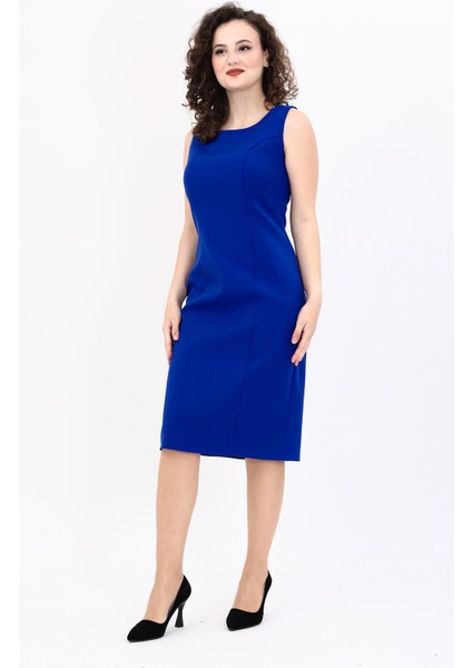 Kokteyl Sıfır Kol Elbise-Saks fiyatları