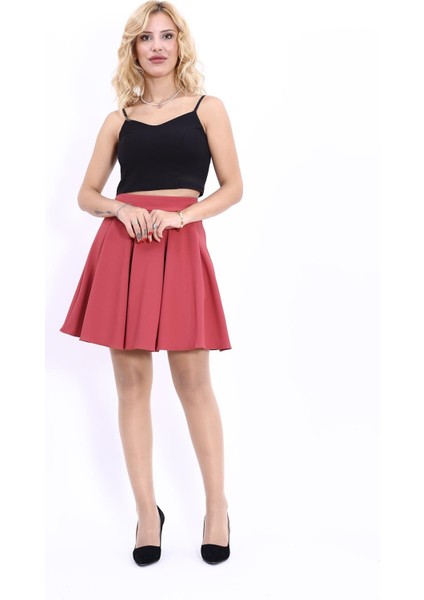 Kısa Kloş Etek-Kiremit indirimleri