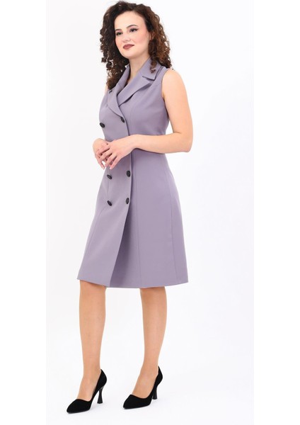 Erkek Yaka Kuruvaze Elbise-Antrasit fırsatları