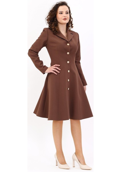 Prenses Elbise-Kestane modelleri