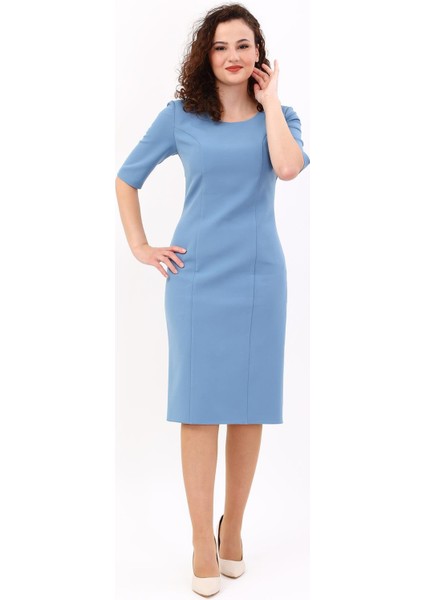 Kokteyl Kısa Kol Elbise-Deniz fiyatları