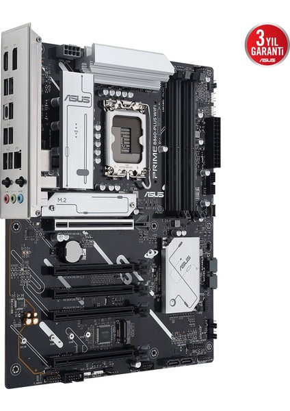 Prıme B860-PLUS Wıfı, 4xddr5, 2x M.2, Hdmı, Dp, Wi-Fi 6e, Bluetooth V5.3, Intel Core Ultra Cpu(Seri 2), LGA1851 Soket, Gaming Anakart