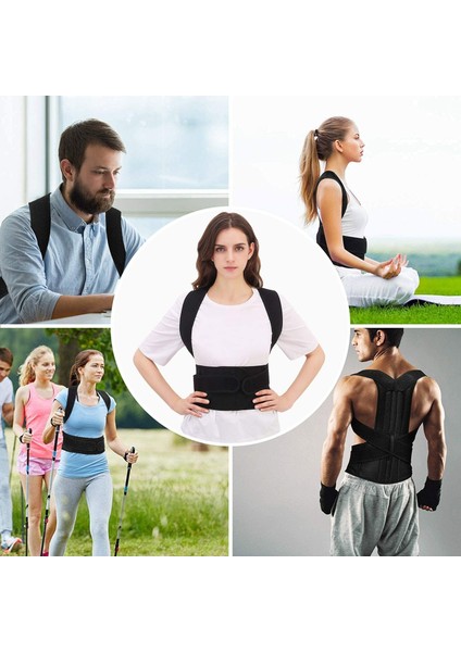 Dikduruş Korsesi Medikal Korse Dik Tutan Korse Dikduruş Yeleği Balenli Manyetik Omuz Sırt Korsesi