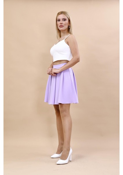 Kısa Kloş Etek-Menekşe fiyatları