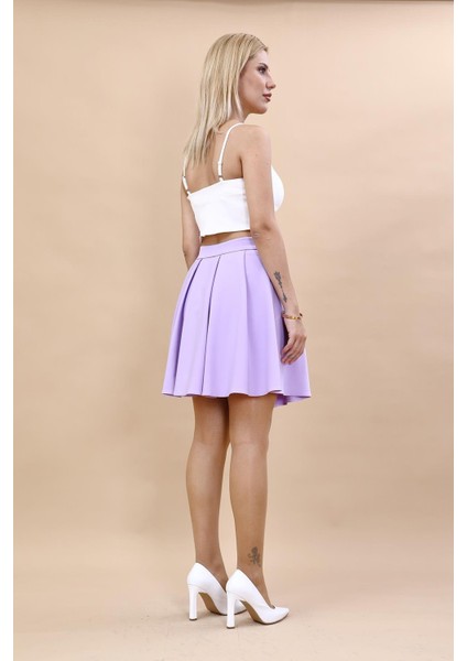 Kısa Kloş Etek-Menekşe fırsatları