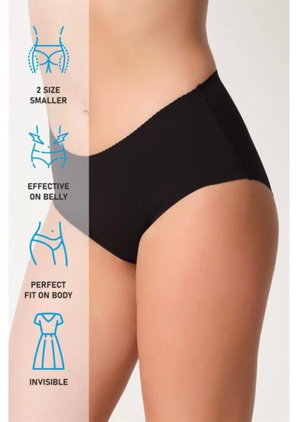 Miraxx Siyah Emay 2702 Mama Lazer Slip Korse indirimleri