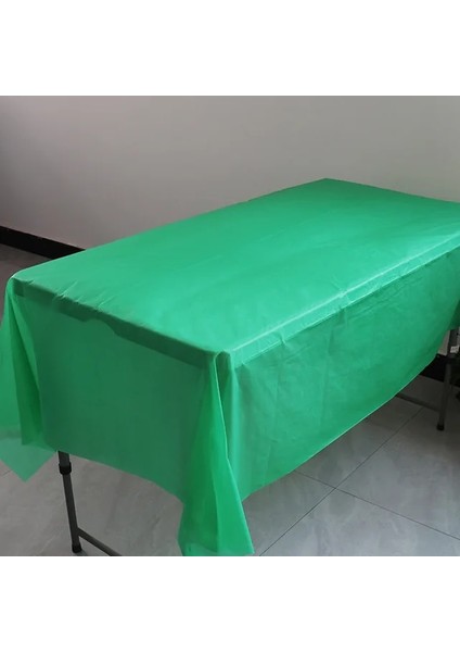 A-Koyu Yeşil Parti Masa Örtüsü Tek Kullanımlık Masa Örtüsü Masa Örtüsü Masa Örtüsü Masa Örtüleri Düğün Doğum Günü Dikdörtgen Parti Ev Masa Örtüsü Boda (Yurt Dışından)