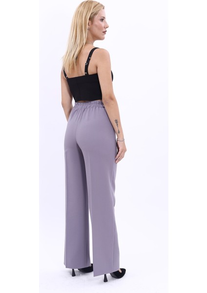 Bol Paça Pantolon-Antrasit fırsatları