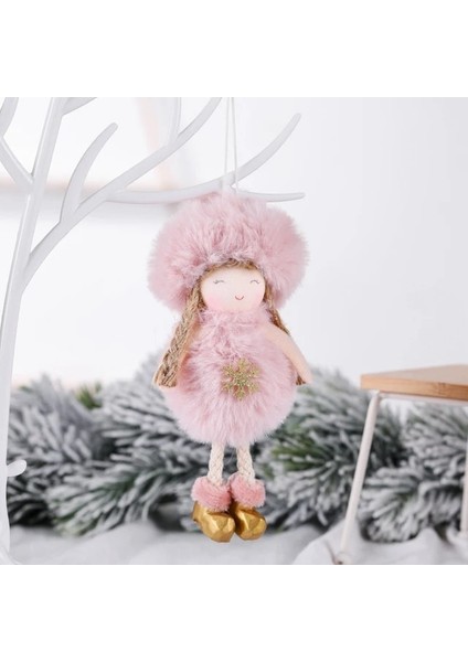 C-Pembe-1 Melek Bebek Yılbaşı Ağacı Asılı Süsler Her Yerde Arkadaşlar Için Küçük Hediyeler Noel Sevimli Ev Dekor Yılbaşı Ağacı Süsler (Yurt Dışından)
