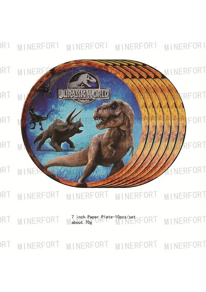Balon 6 Adet 9 Yeni Jurassic Dünya Tema Parti Tek Kullanımlık Sofra Jurassic Dünya Dino Doğum Günü Partisi Süslemeleri Orman Parti Malzemeleri Oyuncaklar (Yurt Dışından)