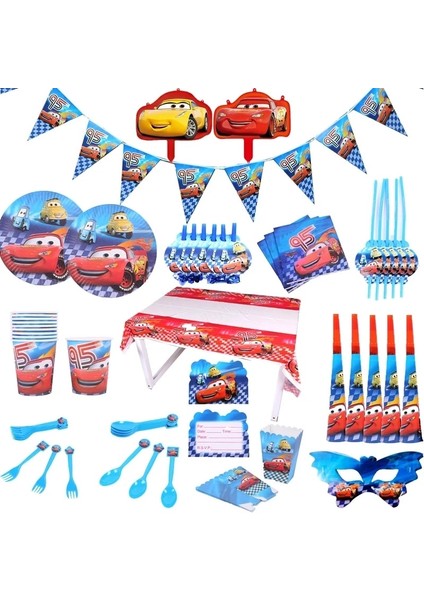 1 Adet Balon Karikatür Disney Yıldırım Mcqueen Arabalar Tema Parti Dekor Tek Kullanımlık Sofra Tabaklar Bardak Çocuklar Favor Bebek Duş Doğum Günü Tedarikçisi (Yurt Dışından) fırsatları