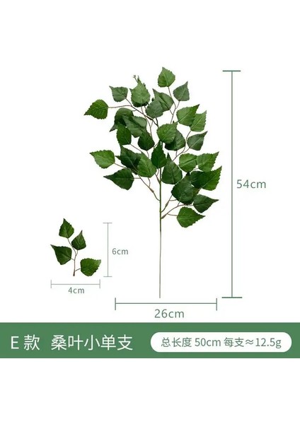 E 5 Adet 5 Adet Yapay Yeşillik Kaynaklanıyor Dekor Sahte Dallar Düğün Için Yapraklar Arch Buket Dolgu Masa Centerpieces Ev Dekor (Yurt Dışından)
